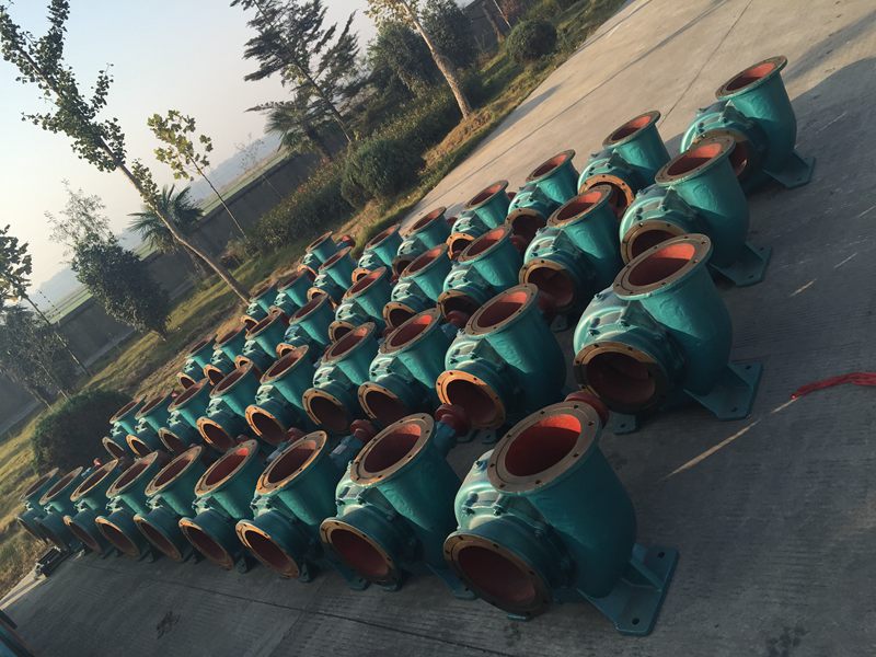 淮南水利局倉庫集中采購混流泵供貨現(xiàn)場(chǎng)